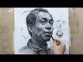 Learn to Draw Old Man Portrait in Pencil