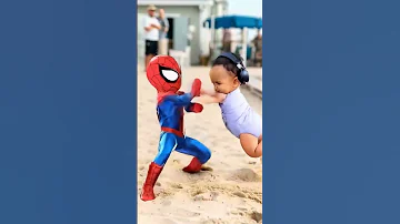 سبايدر مان ضد ايستيوب Spider Man Spiderman Shorts 