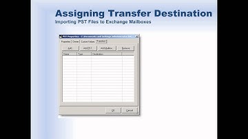 Importing PST Files to Exchange Mailboxes