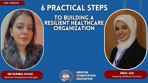 6 Practical Steps to Building a Resilient Healthcare Organization | Webinar