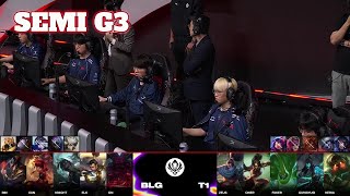 T1 vs BLG - Game 3 | Semi Final LoL MSI 2024 Main Stage | Bilibili Gaming vs T1 G3 full game