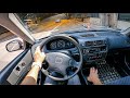 1997 Honda Civic (1.4 i 75 HP) | 0-100 | POV Test Drive #842 Joe Black