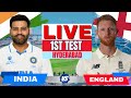 Live: India vs England 1st Test Match Live Score & commentary | IND vs ENG Live score Updates