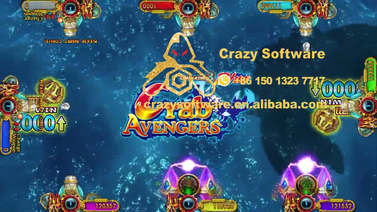 Fish Game Parts Ocean King 3 Plus Crab Avengers