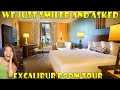 Excalibur Resort Tower King Room Tour