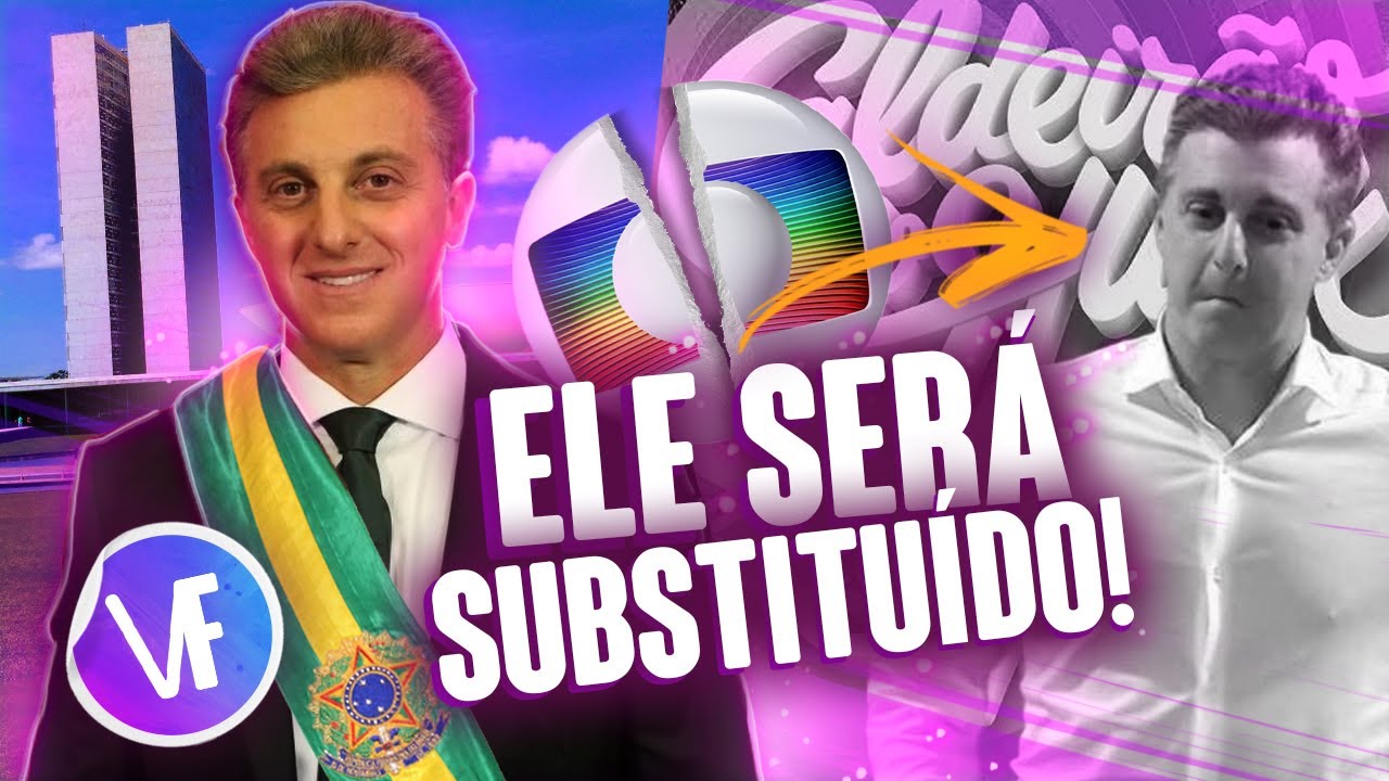 LUCIANO HUCK SAI DA GLOBO PARA SE CANDIDATAR A PRESIDENTE! ENTENDA O CASO! | Virou Festa