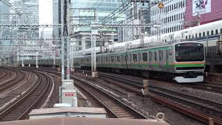 【JR東】上野東京ライン(東海道線) 普通品川行 有楽町 Japan Tokyo JR Ueno-Tokyo Line (Tokaido Line) Trains