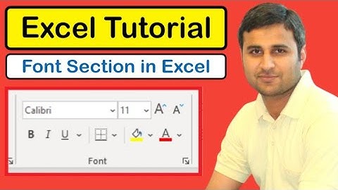 Mastering Excel Basics: Font Section Tools Tutorial | Excel Tutorial