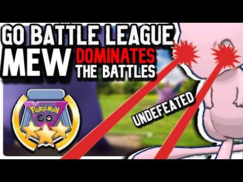 GO Battle League: Mew SOLOS an Entire Team! (Great League) 