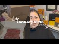January 2023 Vlog- .What I got for Xmas, Lunar New Year and a mystery box