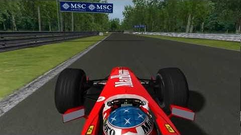 rFactor; F1 1999-Mod by WCP; Monza Hotlap
