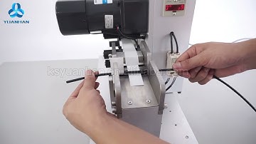 Semi automatic wire folding labeling machine with AL-40C