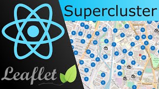 Supercluster in React Leaflet