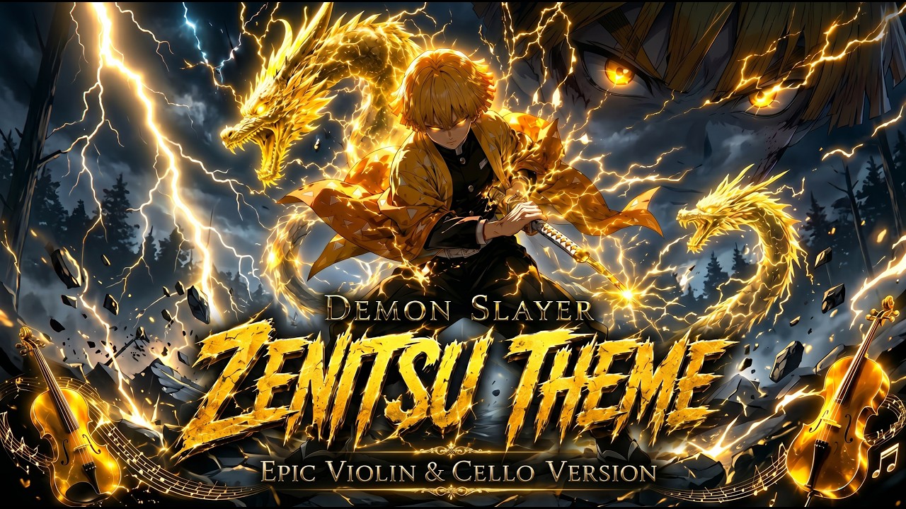 Zenitsu Theme - Demon Slayer OST | Epic Violin and Cello Version