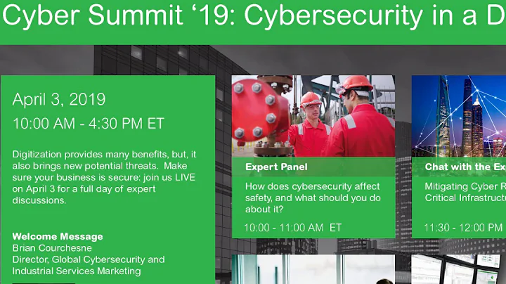 Cyber Summit '19 Welcome Video