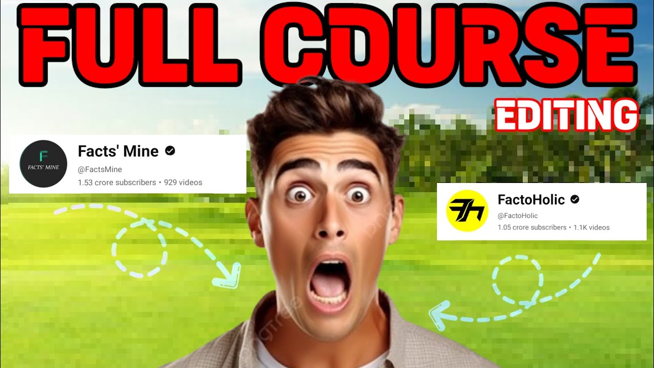fact video editing full course in 3 min. - YouTube