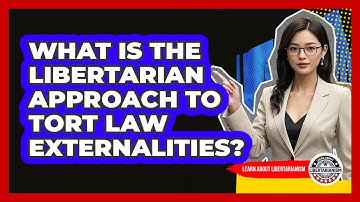 What Is The Libertarian Approach To Tort Law Externalities?