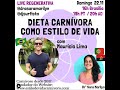 Live sobre Dieta Carnívora com a Drª Sara Marilyn Jesus.