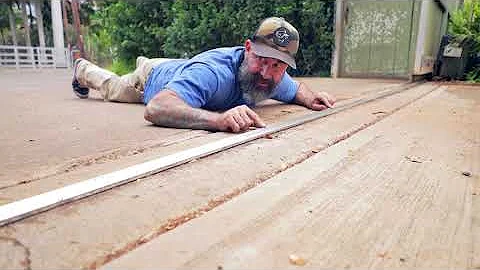 How to make a sliding gate track - Stainless steel sliding gate track