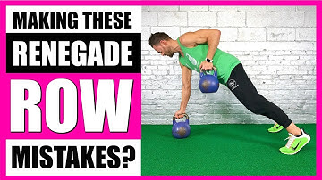 HOW TO RENEGADE ROW | Renegade Rows With Kettlebells & Dumbbells - LIVE!