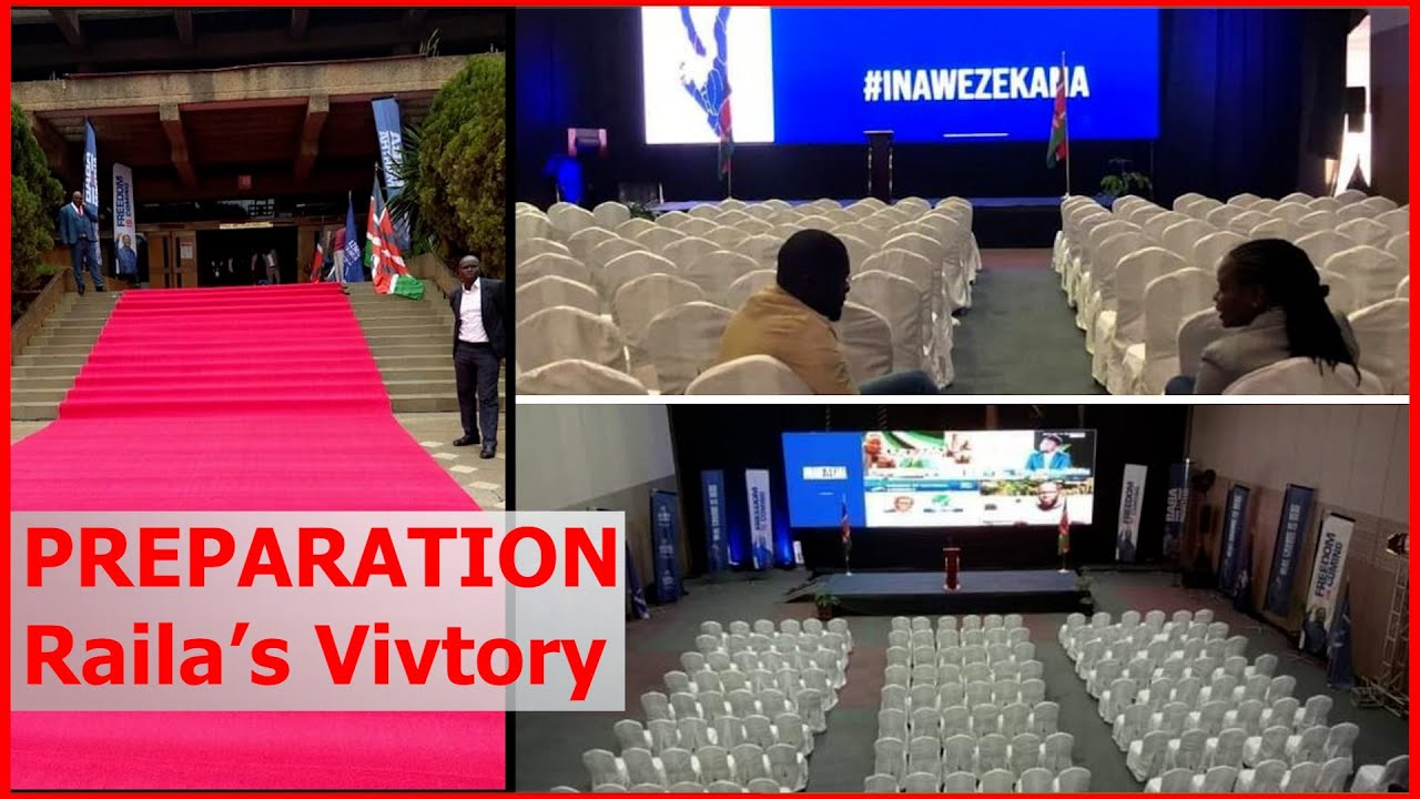 Azimio Raila R UPDATE| Azimio Kicks Off Preparation For Raila's Victory At KICC| news ...