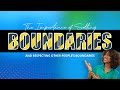 How to set healthy boundaries  respect other peoples boundaries