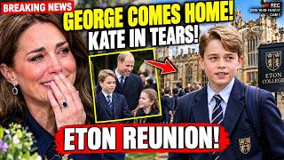 Kate BREAKS DOWN as Prince George Returns Home From Eton After First Half-Term!