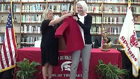 Red Coat Ceremony for Jill Syms & Teri Adkins