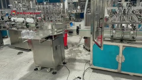 Streamline Your Bottling Process with Our Automated Production Line!