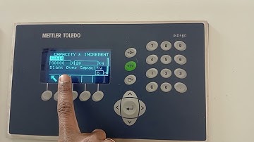 Metler Toledo Ind 560 I Weighing scale transmitter I Basic Information and setup I Configuration