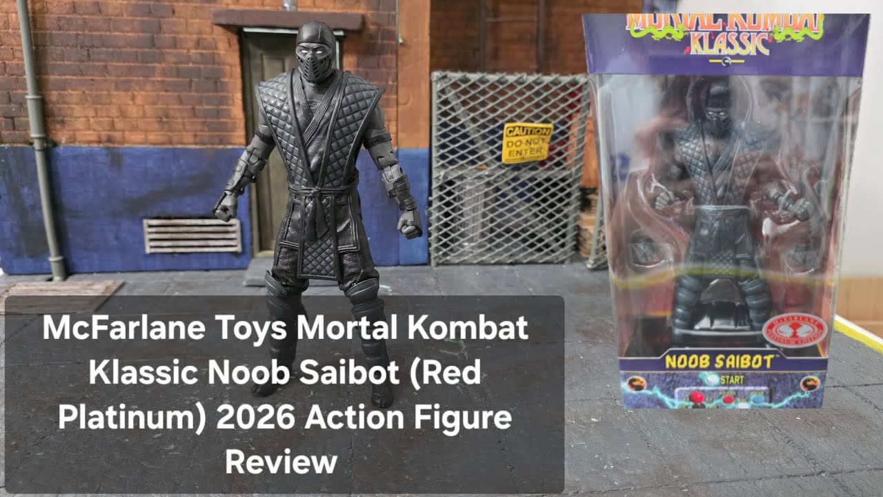 McFarlane Toys Mortal Kombat Klassic Noob Saibot (Red Platinum