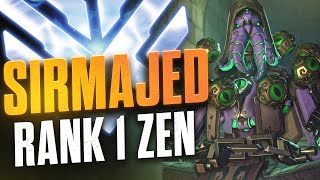 INSANE RANK 1 ZENYATTA SIRMAJED - Overwatch Montage