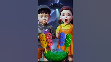 Squid Game AI Korean Ice Cream ASMR #squidgame #squidgame2 #ai #asmr