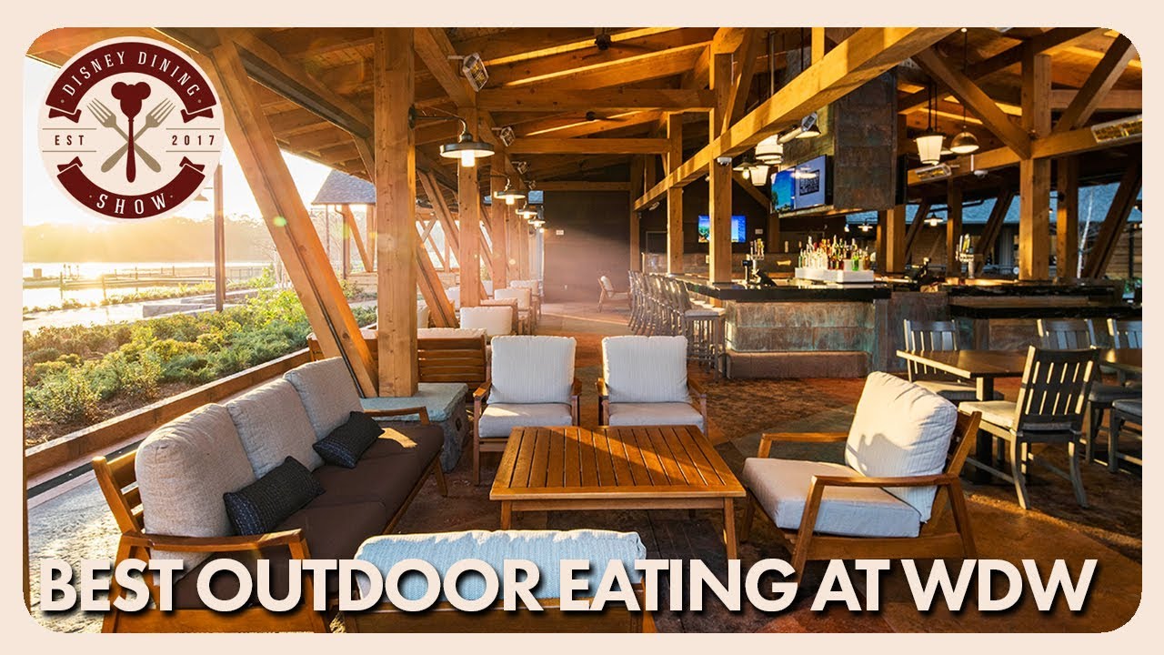 Best Places to Eat Outdoors at Walt Disney World | Disney Dining Show