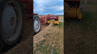 Hay Baler Machine Cuts Labor Saves Time Fast #Farming #Agriculture #HayBaling
