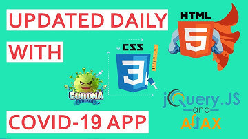 Build a Serverless App to update info about Covid-19 | HTML, CSS & Javascript/AJAX in 60 minutes