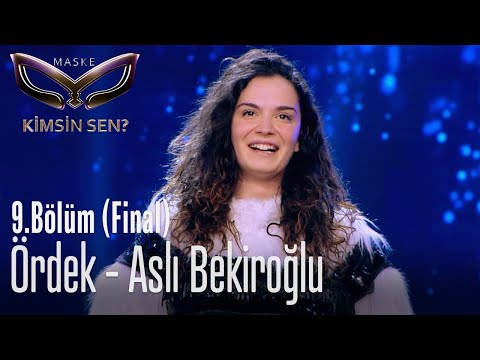 Ördek maskesinin altındaki ünlümüz Aslı Bekiroğlu - Maske Kimsin Sen? 9. Bölüm (Final)