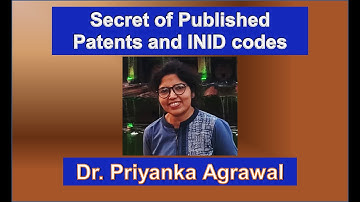 Secret of Published Patents and INID codes