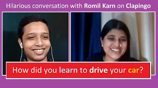 Clapingo English conversation with Romil Karn | Clapingo Romil Karn | Clapingo funny video