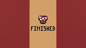 Pixelart little mushroom guy - timelapse