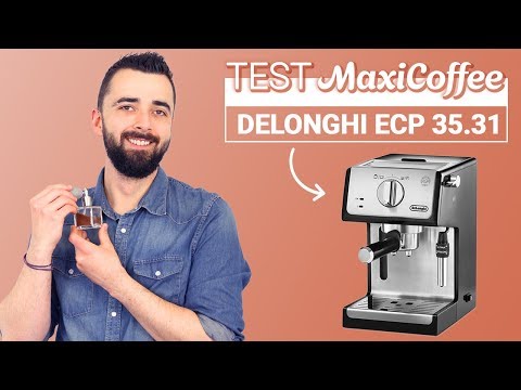 DELONGHI ECP 35.31 Inox Noir | Machine expresso compacte | Le Test MaxiCoffee