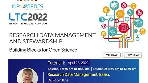 LTC2022 - Day 1- Tutorial 1 "Research Data Management: Basics"