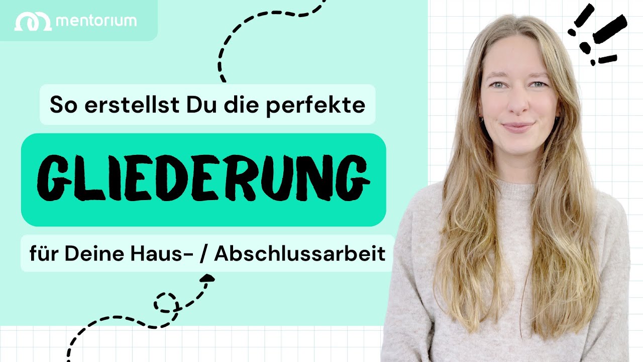 Gliederung & Aufbau Deiner Bachelorarbeit | Mentorium ???? - YouTube