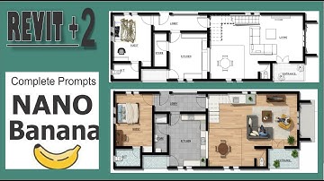 How to Use Nano Banana AI Image Generator + Revit, For Floor Plan Architectural Rendering