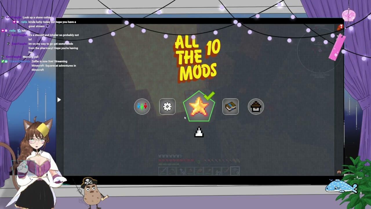 Squarecat adventures in Minecraft (Part 1/9)