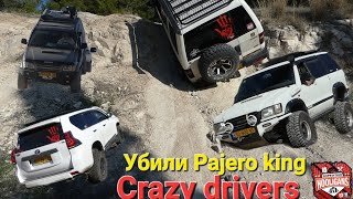 Toyota Land Cruiser 2021 vs Isuzu Trooper 2000  Бешеный водитель и убийство Pajero King что дальше?