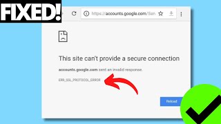 How To Fix Error ERR_SSL_PROTOCOL_ERROR on Browser
