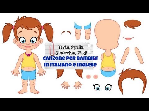 Canzone Testa Spalle Ginocchia Piedi I Head Shoulders Knees Toes Inglese Per Bambini Youtube