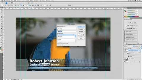 Making Lower Thirds part 2 - Photoshop for Video 110