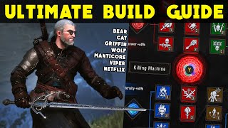 Witcher 3 - The BEST Build for Every Witcher Armor!